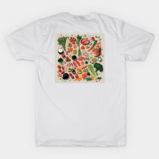 A burst of vitality: Healthy foods that nourish body and soul T-Shirt